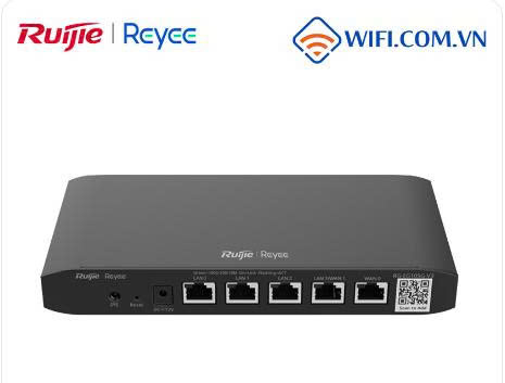 Router cân bằng tải Ruijie RG-EG105G V3 - Cân bằng tải 2 WAN - Chịu tải 100 user
