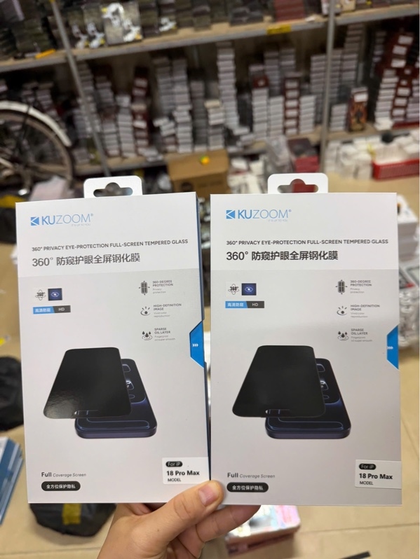 Dán CL195 KUZOOM 360 iPHONE 18 Pro Max 6.9 full màn