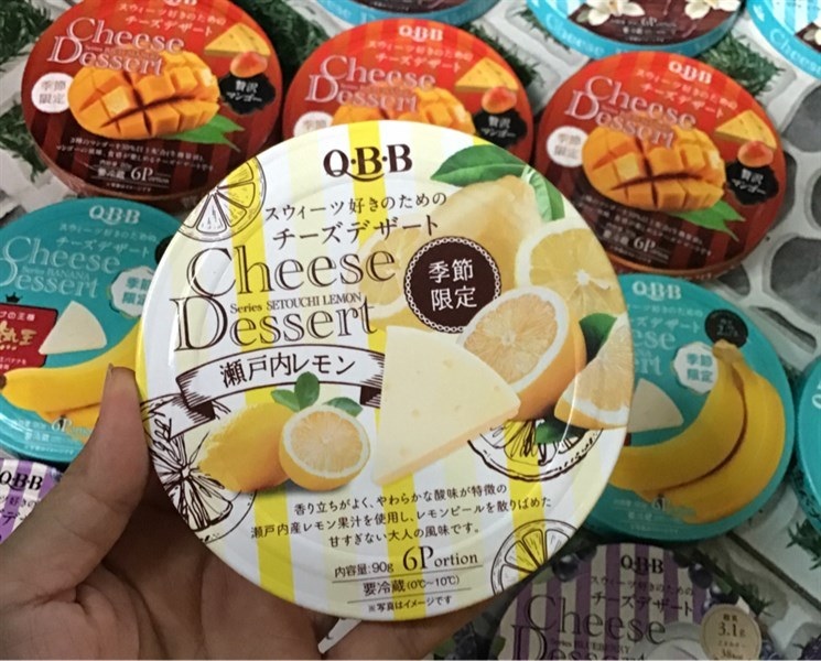 Phô Mai Nhật Vị Chanh Vàng 90g