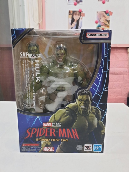 Mua bán (NEW BOX XẤU) SHF SPIDER MAN BRAND NEW DAY HULK