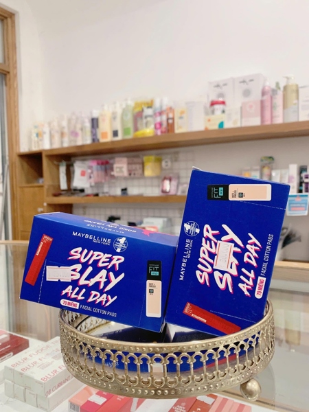 Bông tẩy trang Maybelline 70 miếng chính hãng