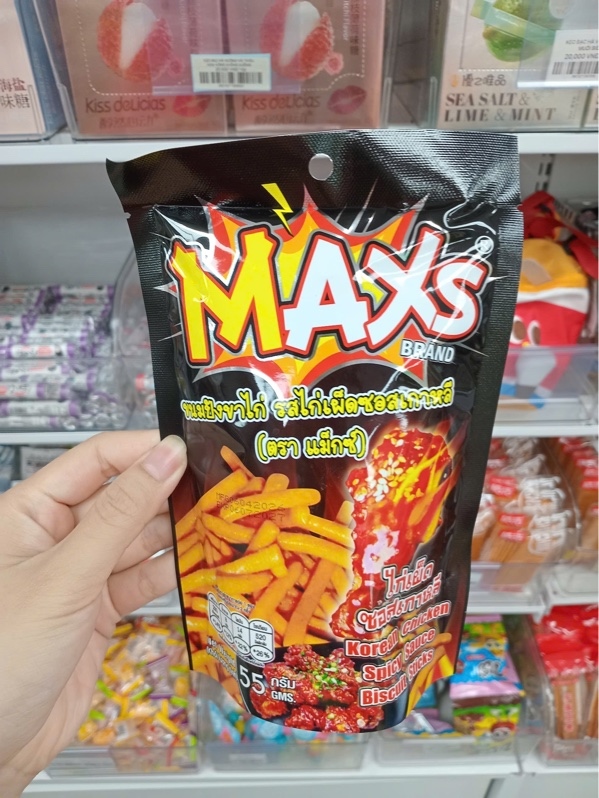 Bánh que cay vị gà Korean ( 72 gói/thùng ) (6 gói/ 1 túi)