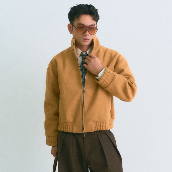 Áo Khoác STAVE LABEL Dạ | Màu Nâu/Xanh Navy/Đỏ Đô