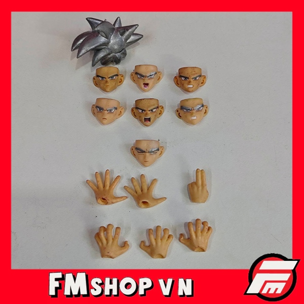 (NOBOX) HEAD SHF GOKU ULTRA INSTINCT CUSTOM
