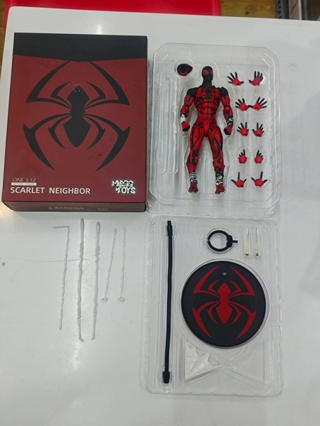 Mua bán (2ND , CUSTOM)  MESS TOYS SCARLET SPIDER KAINE PARKER
