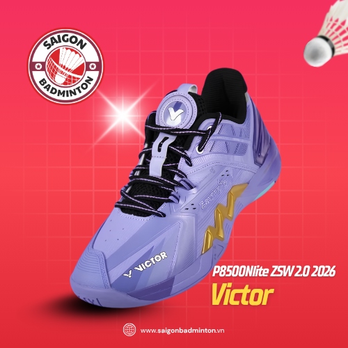 Giày Cầu Lông Victor P8500Nlite ZSW 2.0 2026 | Màu Tím J