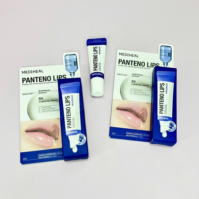 [65-68-70] MEDIHEAL - Dưỡng môi Labocare Panteno Llips - Xanh đậm