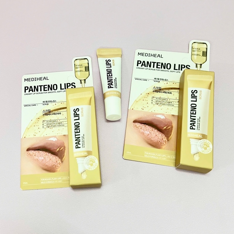 [65-68-70] MEDIHEAL - Tẩy tế bào chết môi Panteno Lips 10ml