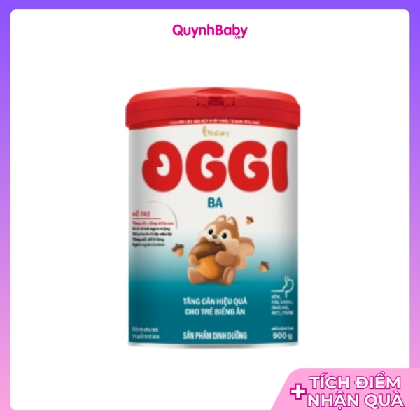 Sữa bột Vitadairy Oggi BA 900g
