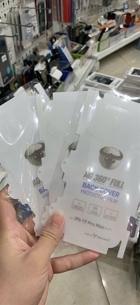 Dán PPF-S iPHONE 17 6.3 mặt sau