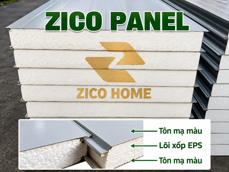 TÔN PANEL EPS 12KG