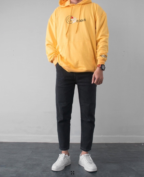 Hoodie godilo yellow