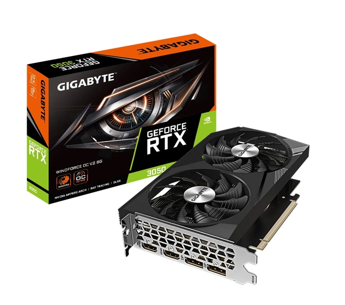 VGA Gigabyte RTX 3050 OC 6GB