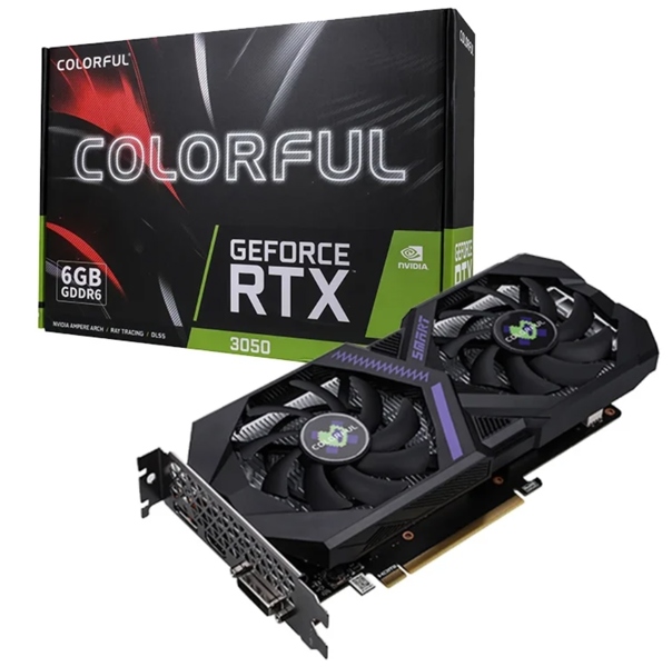 VGA Colorful GeForce RTX 3050 6GB V4-V