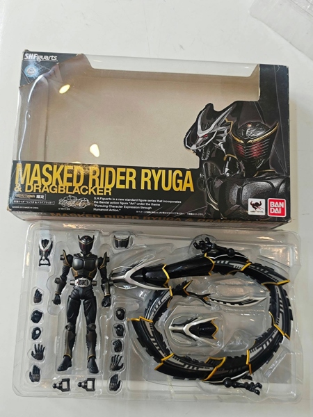 Mua bán (2ND-TÌNH TRẠNG) SHF MASKED RIDER RYUGA & DRAGBLACKER
