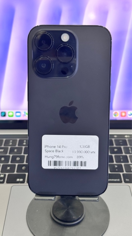 Ip14 pro 128 99 thay pin den