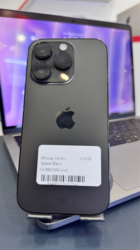 Ip 14 pro 128 99/ thay pin đen