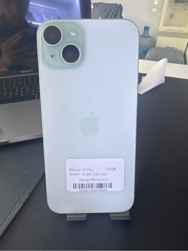 Ip15 plus 128gb xanh lá znb