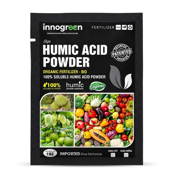 Humic Acid 70%- Gói 1kg