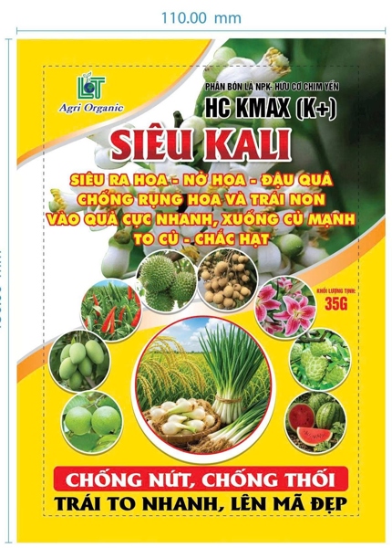 Siêu Kali CHIEN35 gam bột
