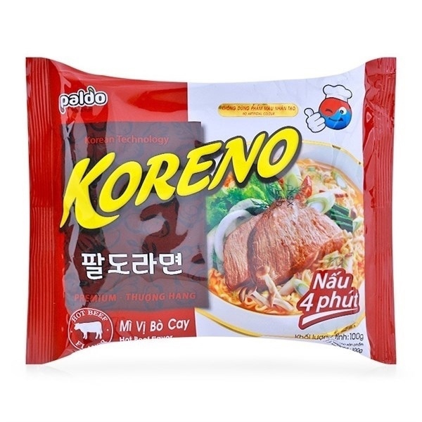 Mì Xào Vị Gà Phô Mai 118g Volcano Koreno 118g