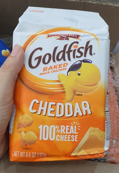 Bánh Goldfish Vị Phô Mai Cheddar Hiệu Pepperidge Farm 187G