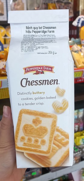 Bánh Quy Bơ Chessmen Hiệu Pepperidge Farm 206G