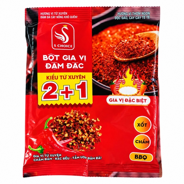 Bột gia vị đậm đặc kiểu Tứ Xuyên S Choice 100G