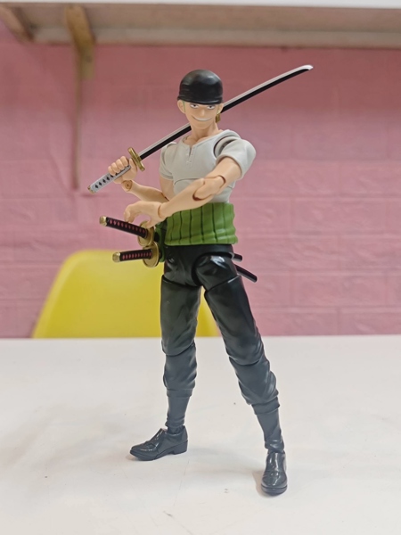 Mua bán (NOBOX THIẾU PK) SHF ONE PIECE RORONOA ZORO ROMANCE DAWN