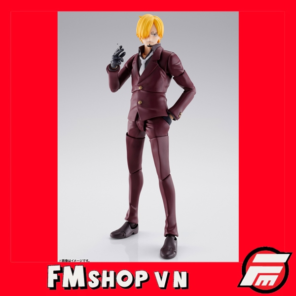 (NOBOX THIẾU PK) SHF ONE PIECE SANJI THE RAID ON ONIGASHIMA