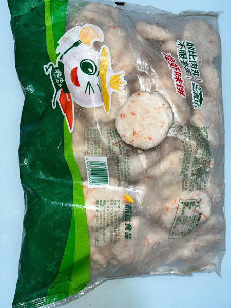 Viên Bánh Tôm Hàng Vũ 2,5kg TQ