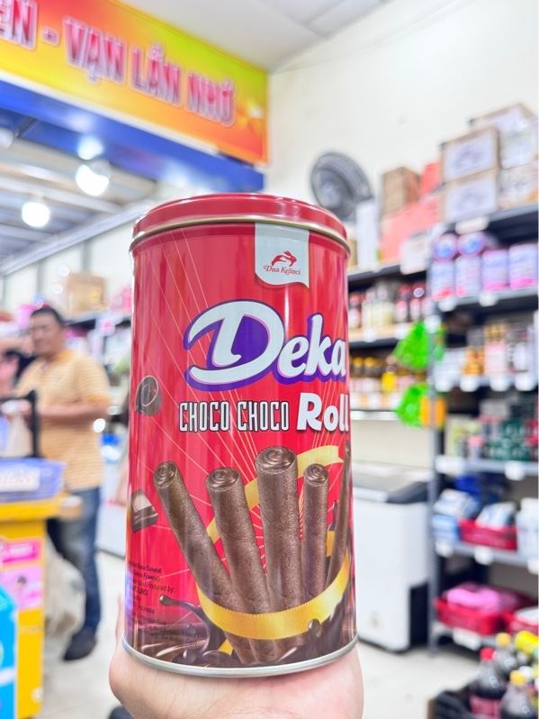 Lon bánh quế choco Deka 300g ( Choco Chocco )