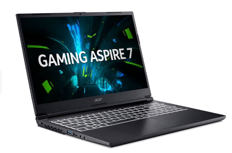 Laptop Acer Aspire 7 A715-59G-57TU NH.QX6SV.001 (Intel Core i5-12450H | RTX 3050 | 15.6 inch FHD | 16GB | 512GB | Win 11 | Đen)