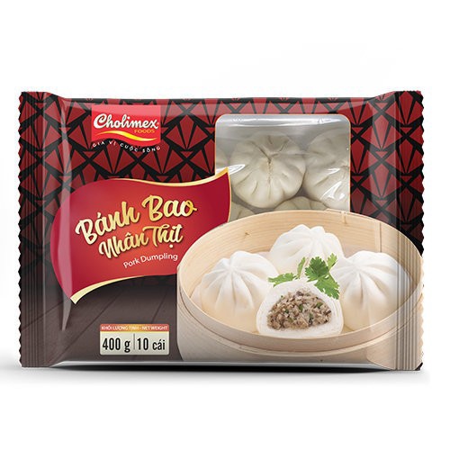 Bánh bao nhân thịt Cholimex 400G