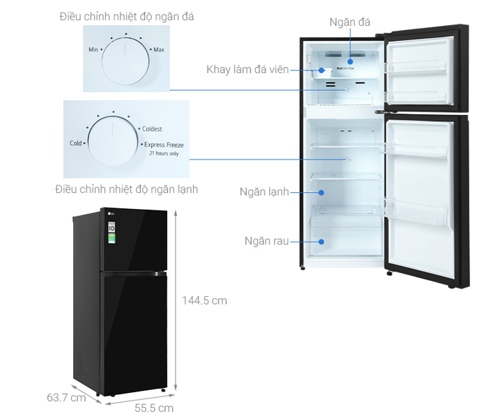 Tủ lạnh LG Inverter 217 lít T21BG 2025 - Indonesia - Trải nghiệm sử   dụng thực tế