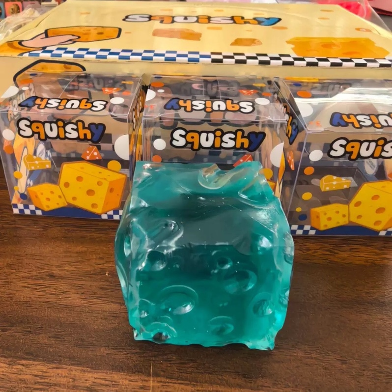 Squishy Phô mai màu 5cm