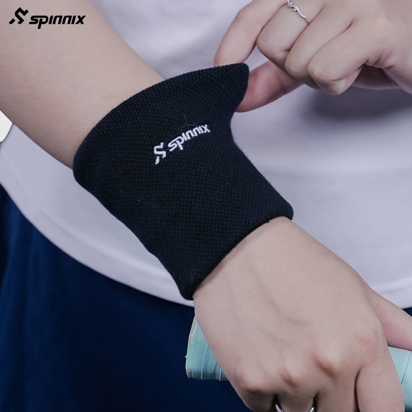 Bó cổ tay Spinnix Snow Đen