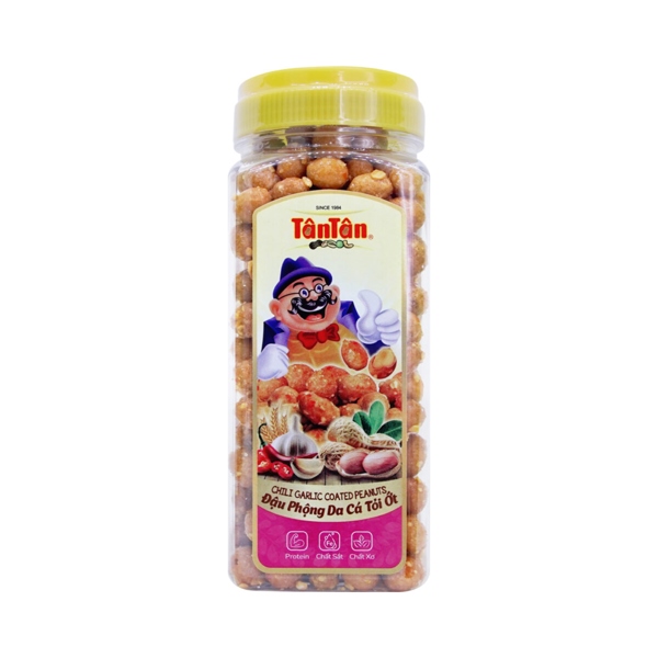 Đậu Phộng Da Cá Tỏi Ớt 240g
