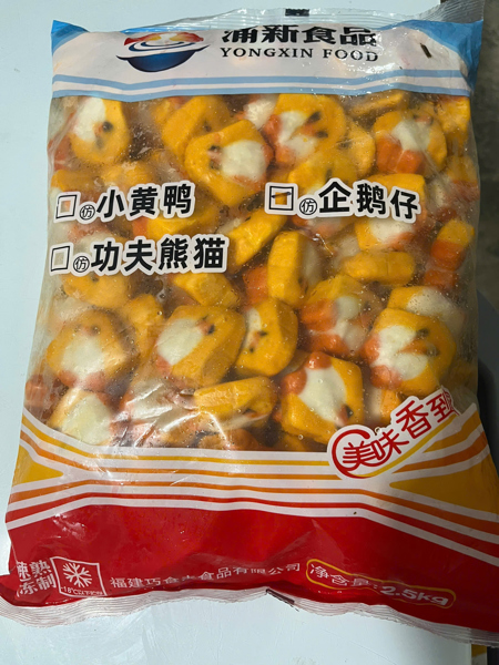 Surimi Cú Mèo 2,5kg TQ