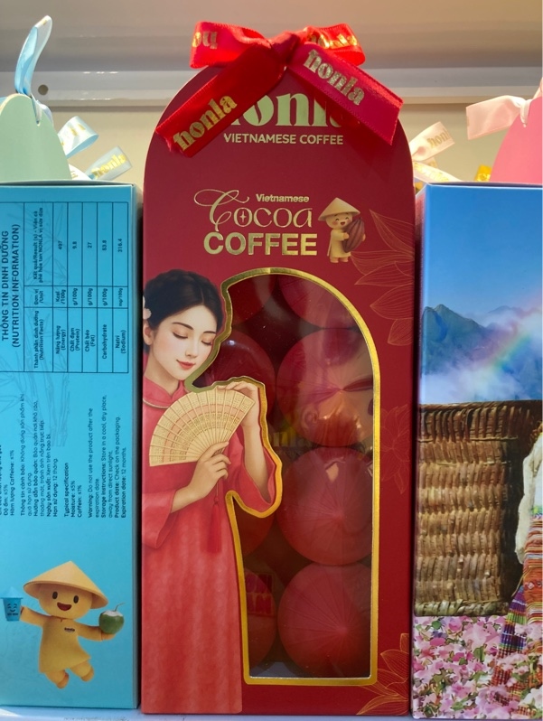 Cocoa flavour coffee box 8 capsules