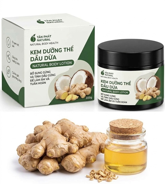 Kem Body Lotion hương gừng