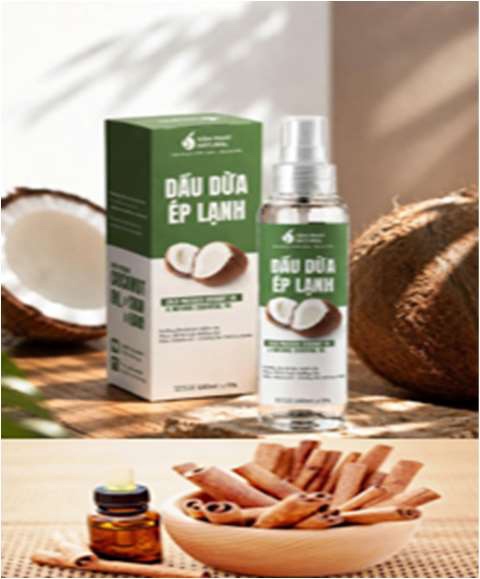 Dầu Dừa Ép Lạnh Massage