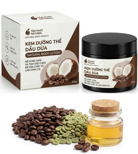 Kem Body Lotion hương coffee