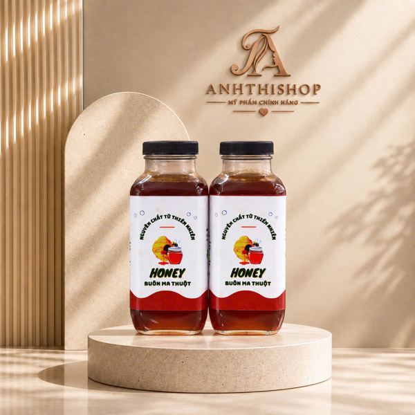 Mật ong rừng BUÔN MA THUỘT 500 ml 100% Nguyên chất