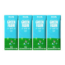 Sữa tươi TT Green Farm NC L4H180ml