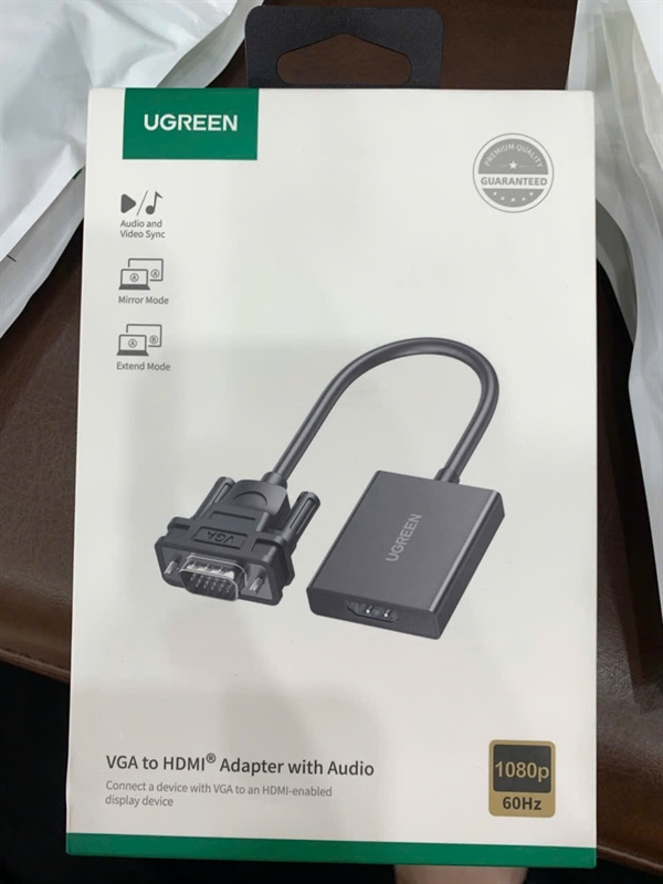 Dây Cáp Chuyển Đổi VGA sang HDMI UGREEN 50945