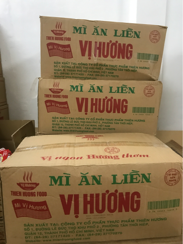 Mì Vị Hương 100 gói Đen