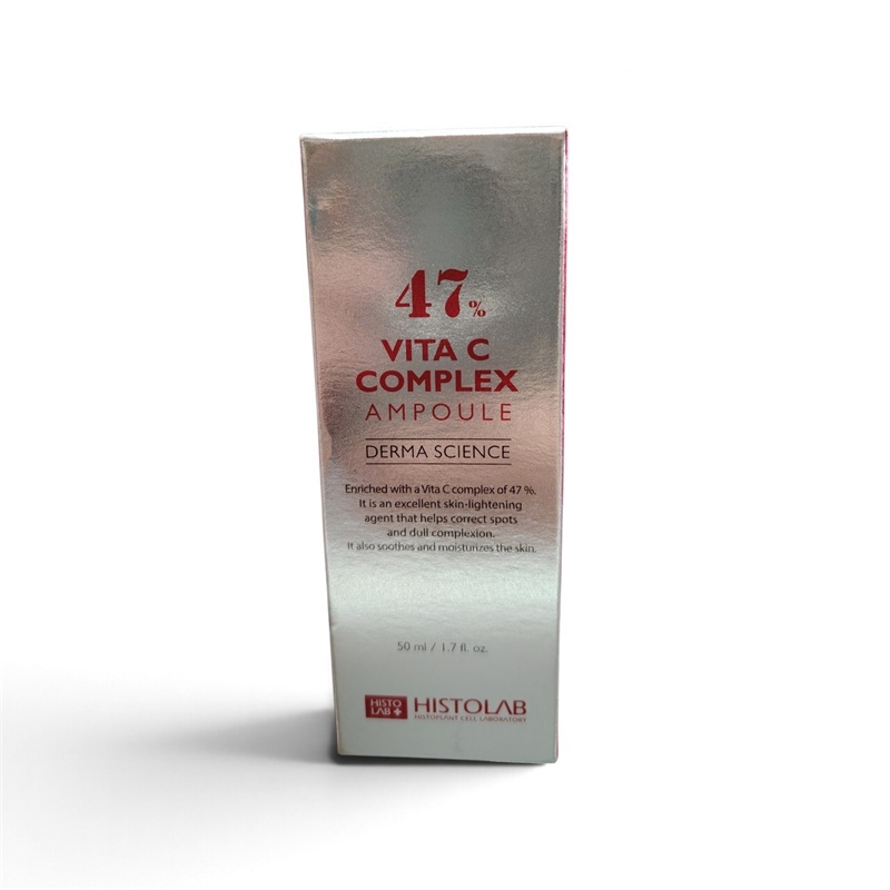 Serum dưỡng trắng da Histolab 47% Vita C Complex Ampoule Derma Science 50ml
