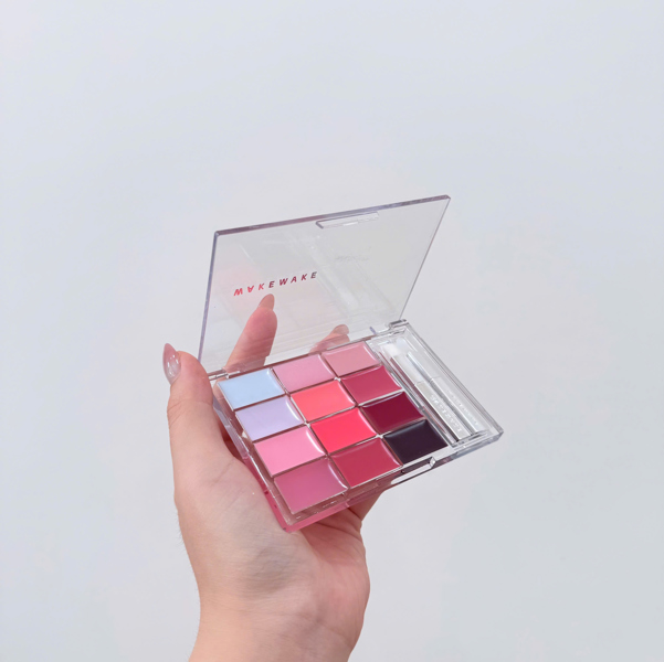 [TL] Bảng Son Wakemake Soft Coloring Lip Palette - 01 Pink Flood Glowing