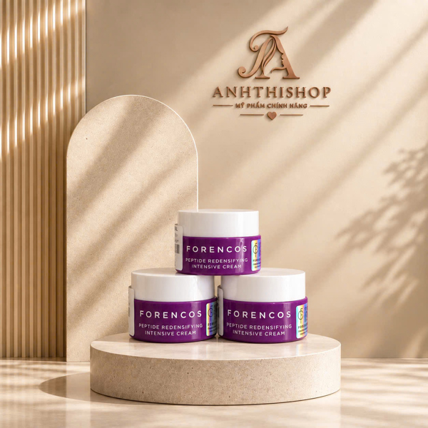 Kem dưỡng da ban đêm Forencos Peptide màu tím Hàn Quốc (Mini)